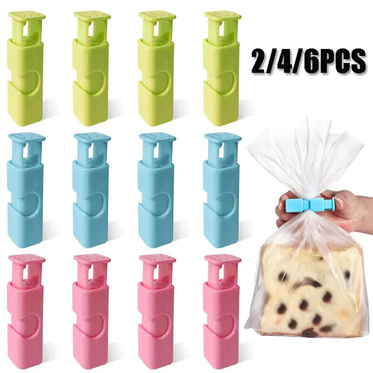 2/4/6PCS Sealing Clip Food Preservation Bag Clip Snack