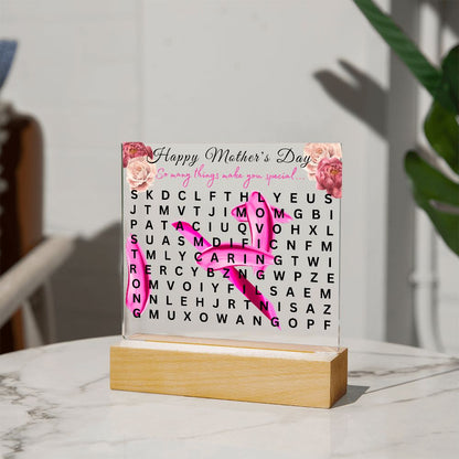 Happy Mother's Day Crossword Puzzle