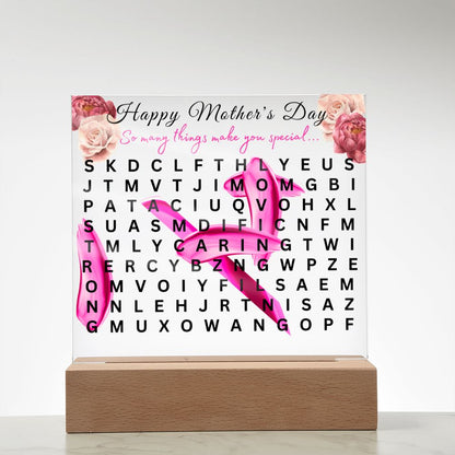 Happy Mother's Day Crossword Puzzle