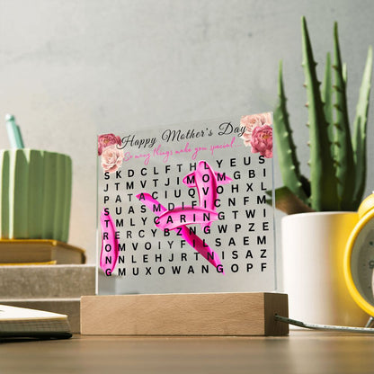 Happy Mother's Day Crossword Puzzle