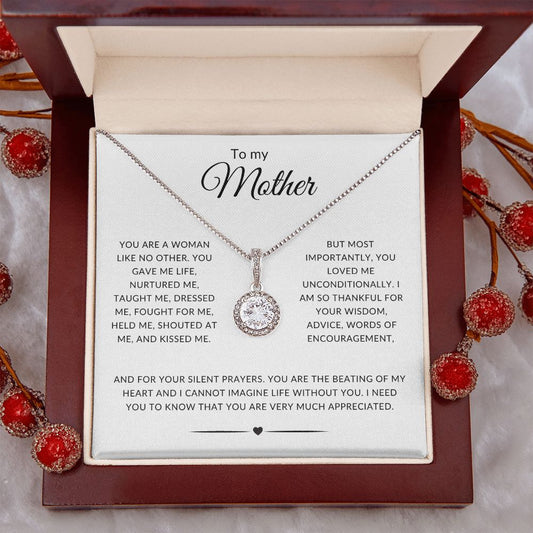 To my Mother Eternal Hope Necklace | Mother's Day Necklace