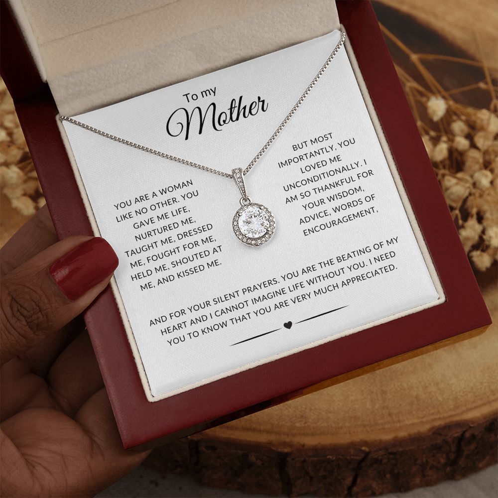 To my Mother Eternal Hope Necklace | Mother's Day Necklace